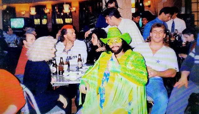 Macho Man, Shawn Michaels, Tatanka, Sherri Martell photo