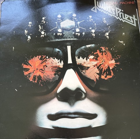 Vinyl cover for Killing Machine by Judas Priest