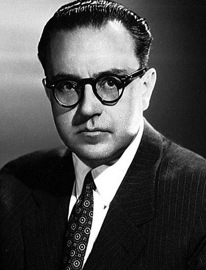 Argentinian composer Alberto Ginastera (1916 - 1983)